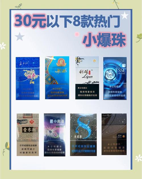 探秘25元香烟界的奢华之作，揭秘市面上热门的爆珠香烟品牌及口味